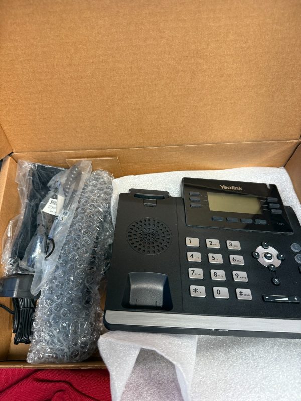 Yealink SIP-T42S Corded IP Phone Black (used) - Image 3