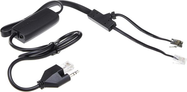 PLANTRONICS 38350-13 APC-43 Electronic Hook Switch Adapter, Black