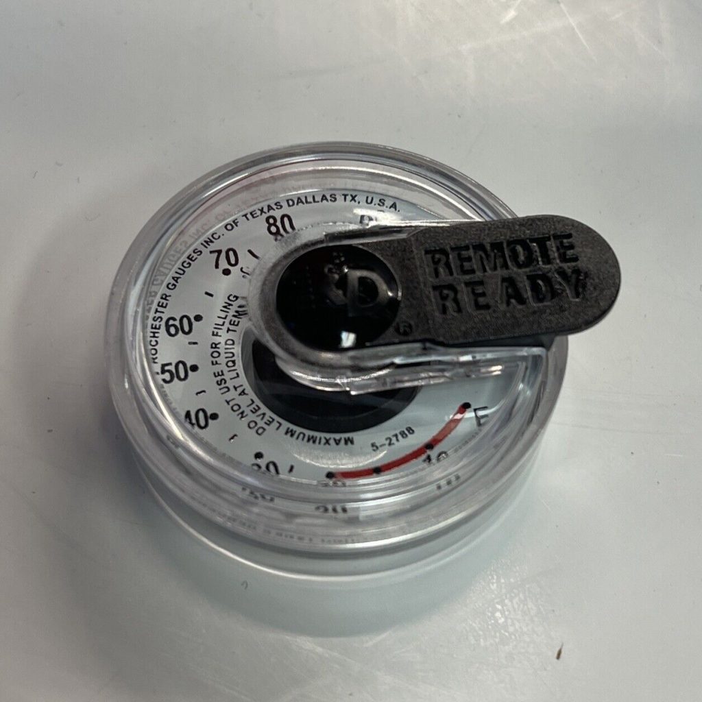 5988S02788 Screw In Propane Tank Sight Gauge Dial Fuel Remote Ready
