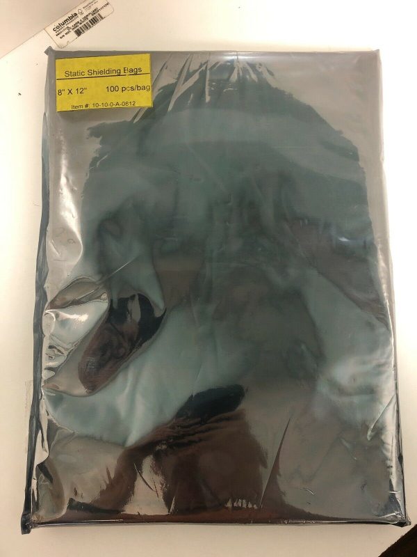 8 x 12" Static Shielding Bags 100pcs/bag