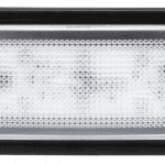 80 Series, LED, 6 Diode, Rectangular Clear, Dome Light, 4 Screw Mount, No 80164C