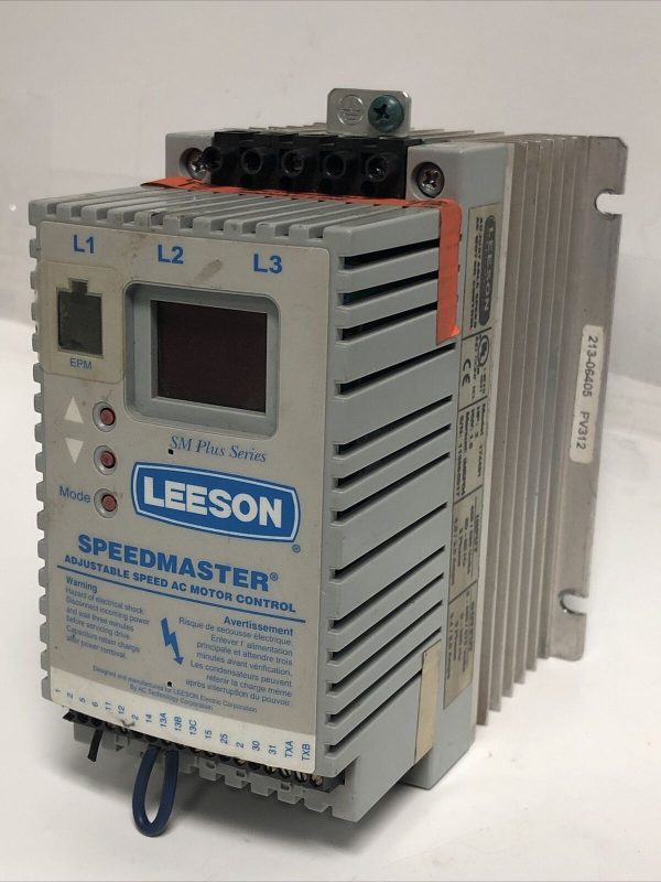 Leeson 174491.00 , 2 HP 575V NEMA 1 SM Plus Sub-micro Inverter Ac Drive UNTESTED