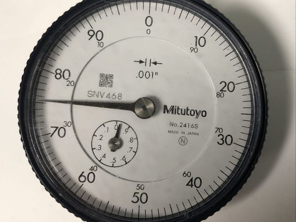 Mitutoyo-2416S-Dial-Indicator-0-1-Range-0-100-Reading-Dial-Lug-Back-used-114637829558-7
