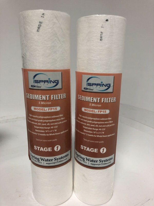 iSpring-FP15-5-Micron-15000-Gallon-Sediment-Filter-10in-x-25in-2Pack-114304305818-2