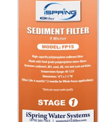 iSpring-FP15-5-Micron-15000-Gallon-Sediment-Filter-10in-x-25in-2Pack-114304305818