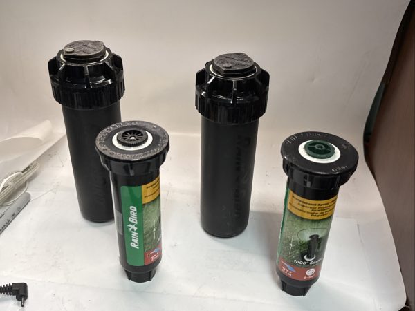 Lot of Rain Bird Sprinklers and Rotor Head 5000 Sprinkler Head Adjustable. - Image 3