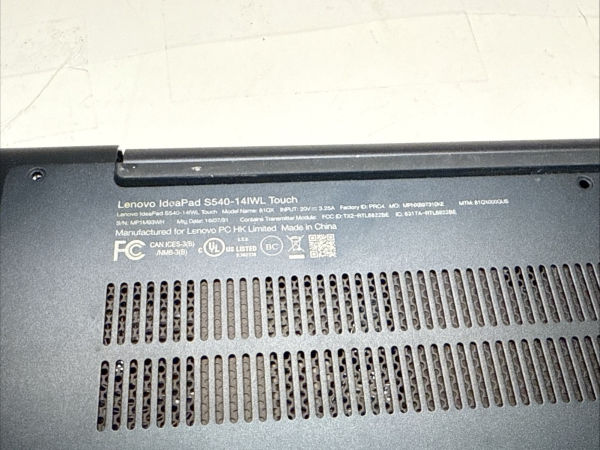Lenovo Ideapad S540-14WL touch  - FOR PARTS - Image 5