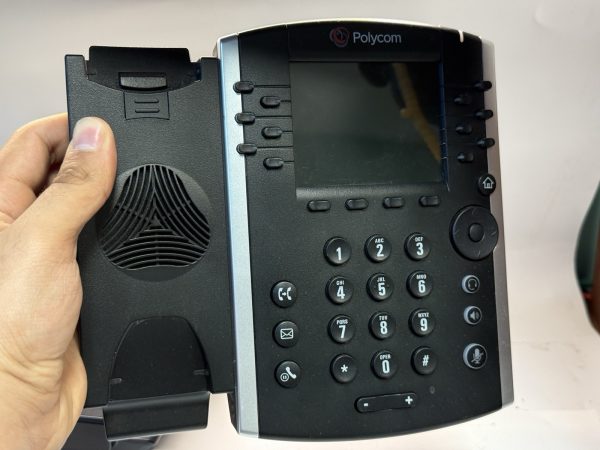 2 units of Used Polycom VVX 411 IP Phone (No stand, No accessories) - Image 4