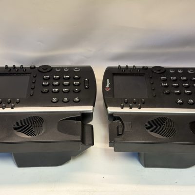 2 units of Used Polycom VVX 411 IP Phone (No stand, No accessories)