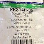 PROSTAR PRS145-35 .035" CONTACT TIPS HD WELDING PRAXAIR TWECO USA - 25/Pack