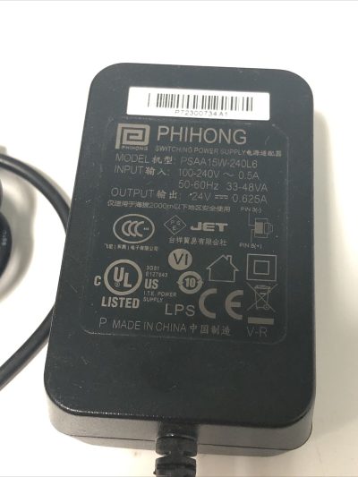 Phihong-PSAA15W-240L6-Bench-PSU-fixed-voltage-24-V-DC-063-A-15-W-Regulated-114788261279-2