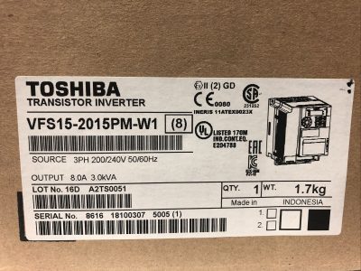 Toshiba-DRIVE-2HP-240V-3PH-8A-CT-Item-VFS15-2015PM-W1-BRAND-NEW-114645264359-3
