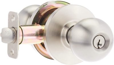 AmazonCommercial-Grade-2-Entry-Door-Knob-Handle-with-Cylindrical-Lockset-Satin-Nickel-Finish-2-Pack-B07RQWVPDT