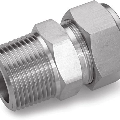 Ham-Let-Stainless-Steel-316-Let-Lok-Compression-Fitting-Adapter-34-NPT-Male-x-38-Tube-OD-B0085EX0K0
