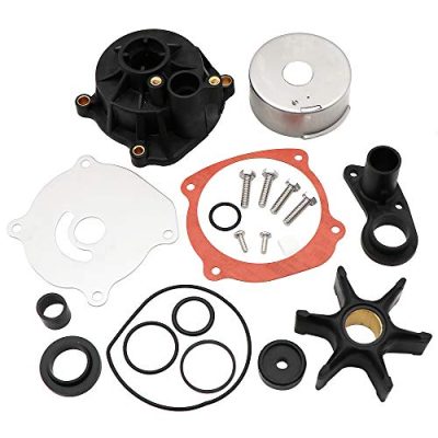 KIPA-Water-Pump-Repair-Kit-Replacement-with-Housing-for-Johnson-Evinrude-V4-V6-V8-85-300HP-Outboard-Motor-Parts-5001594-B07KF6D4GQ