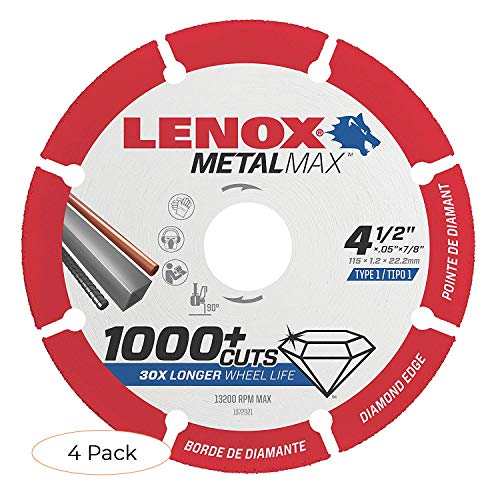 LENOX-Tools-Cutting-Wheel-Diamond-Edge-4-12-Inch-1972921-Pack-4-B081Y6TX1R